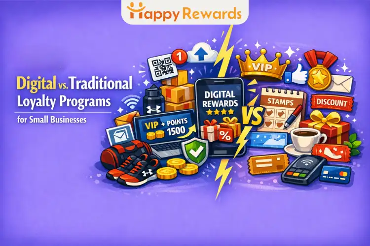 Digital vs. Traditional Loyalty Programs for Small Businesses