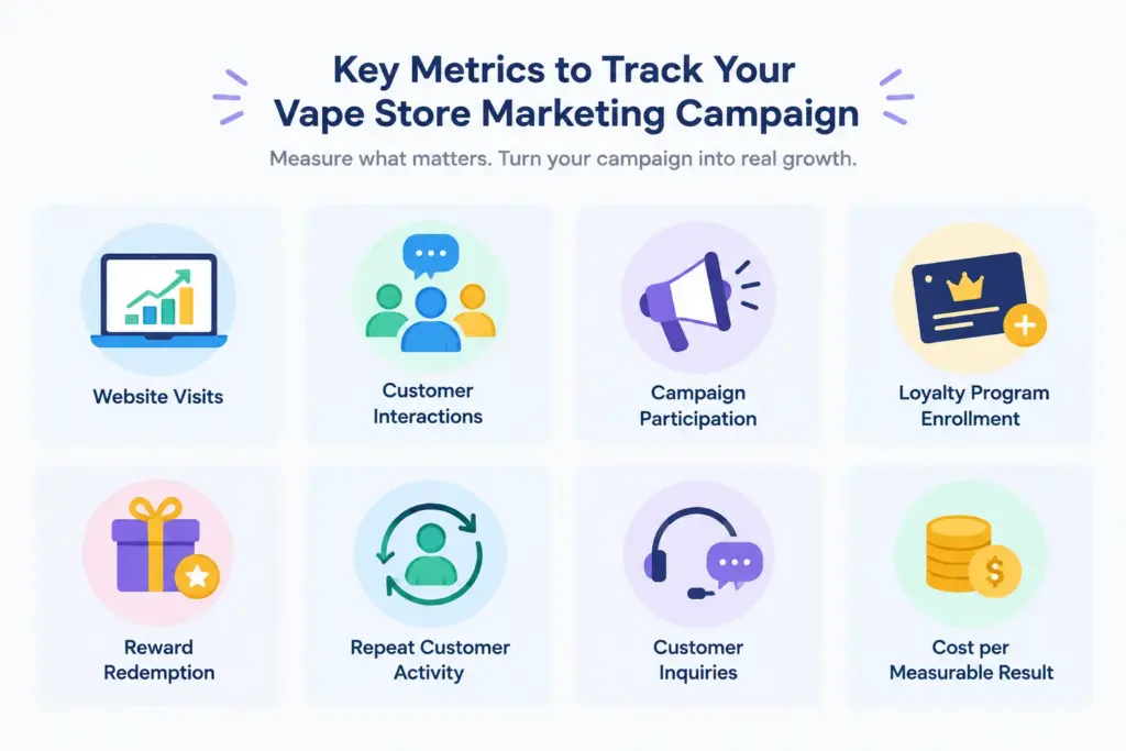 Vape Marketing Metrics Dashboard