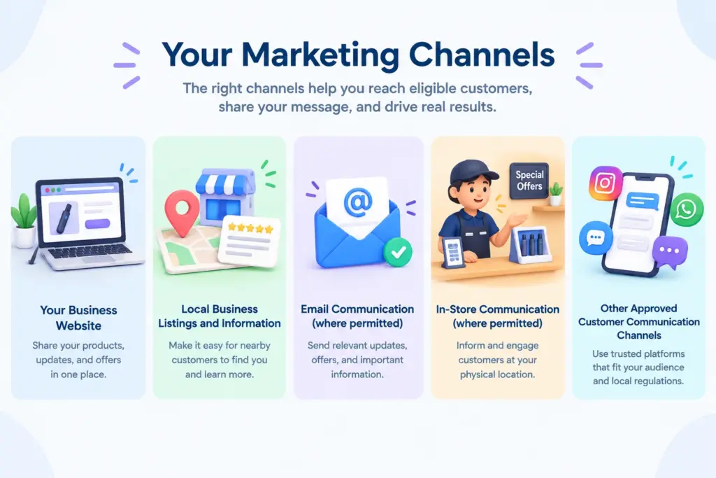 Your Marketing Channels Infographic