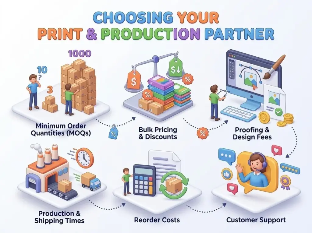 Choosing your print and production partner
