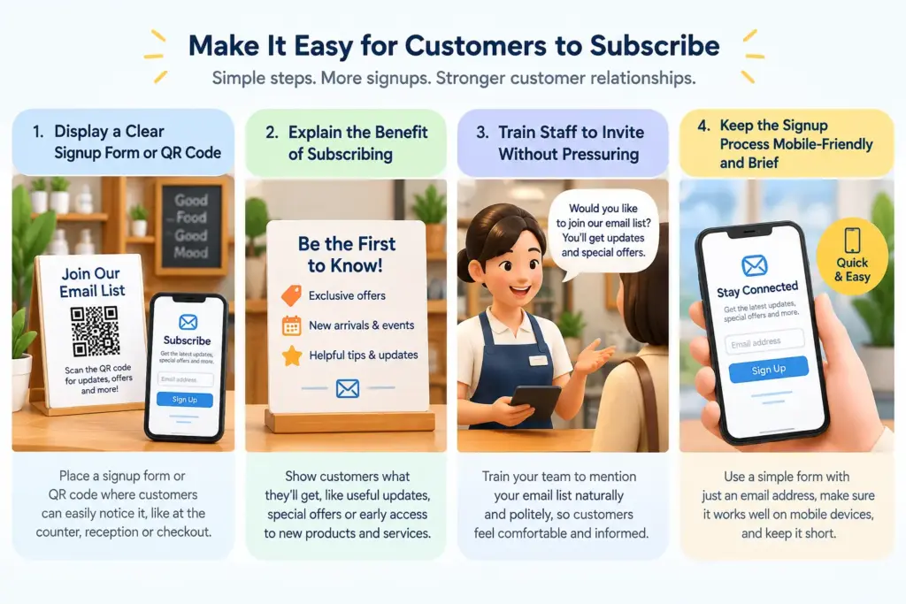 Four Easy Ways to Grow Signups