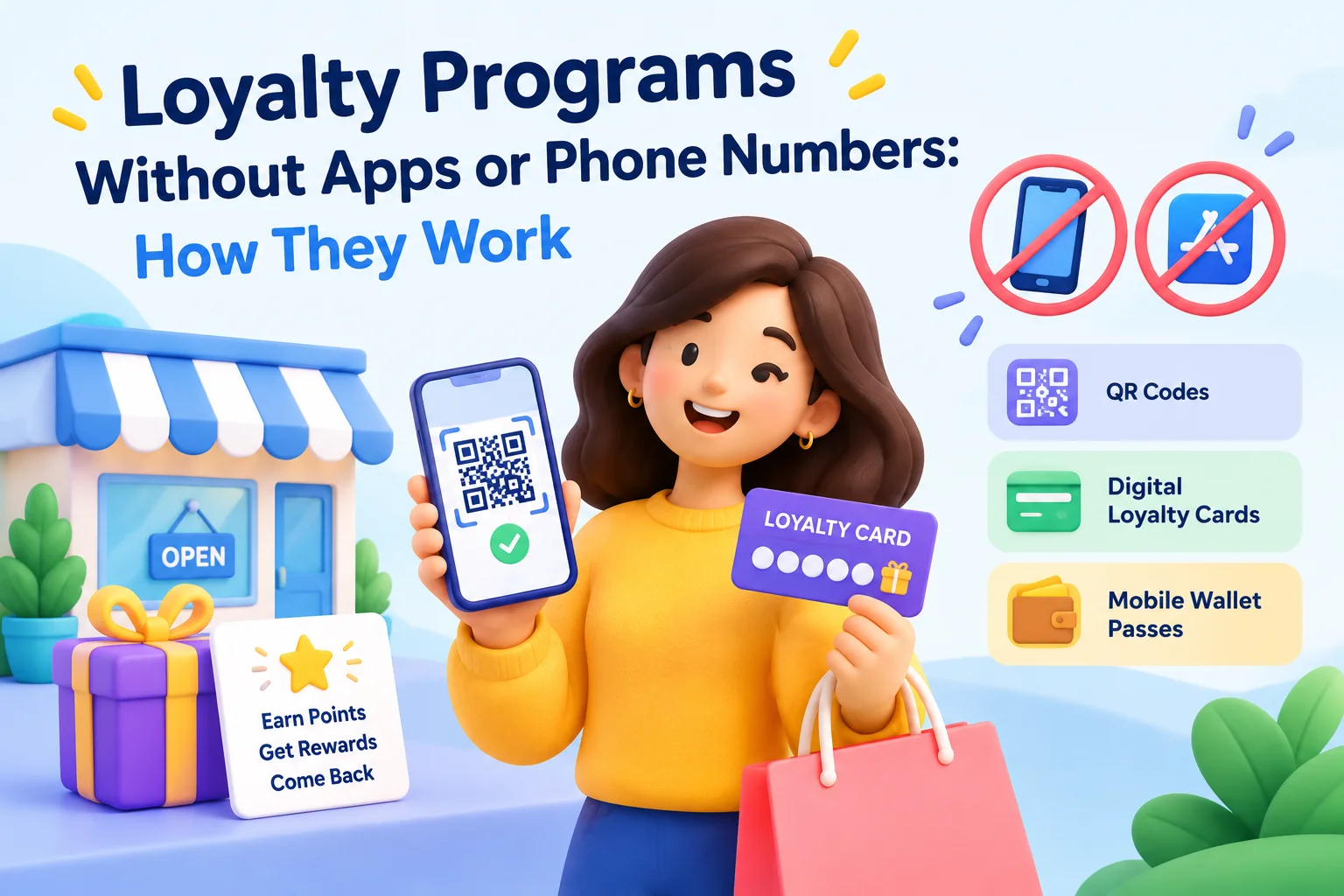 Loyalty Programs Without Apps or Phone Numbers: How They Work